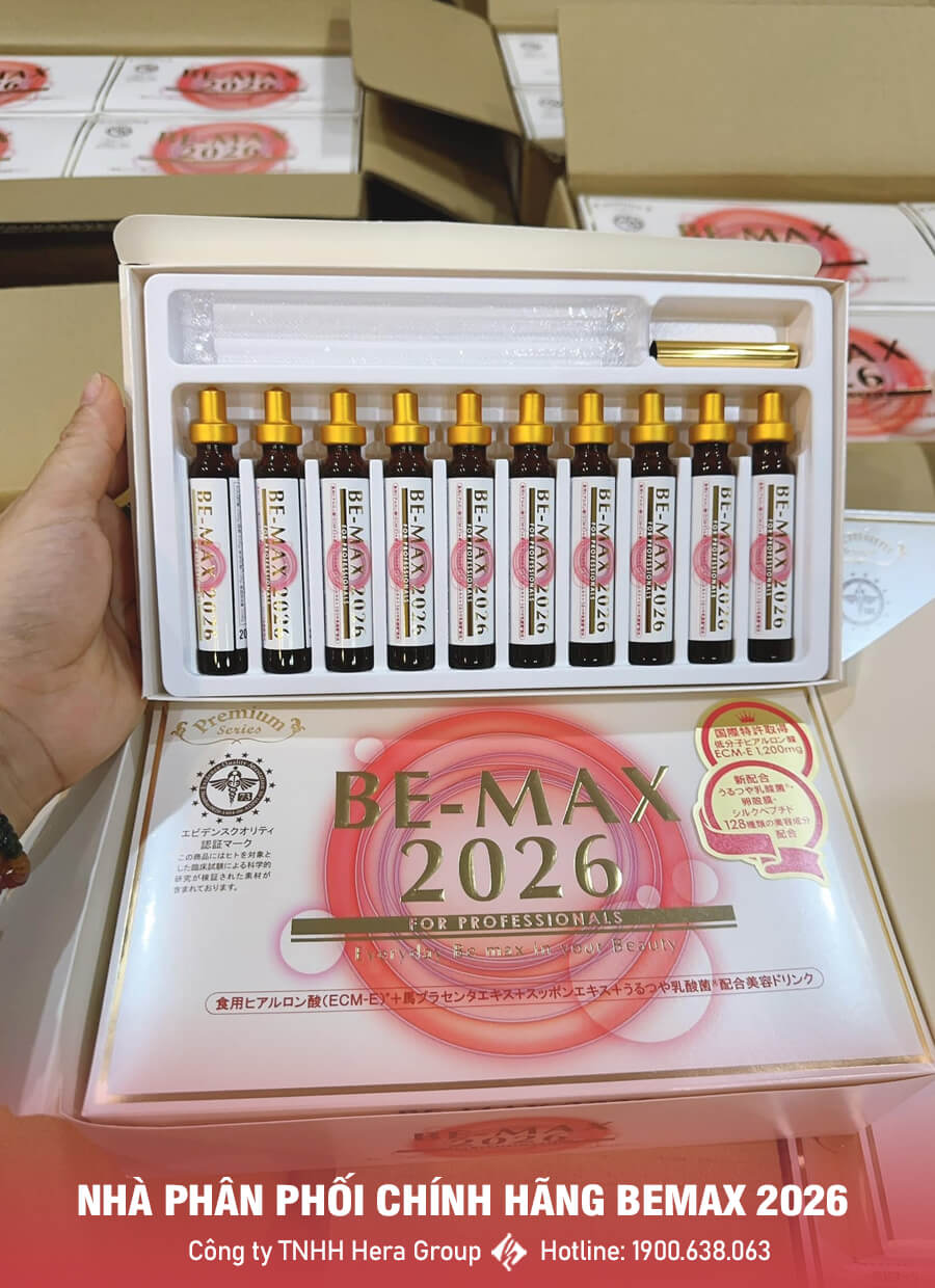 nước uống Bemax 2026 chính hãng myphamhera.com