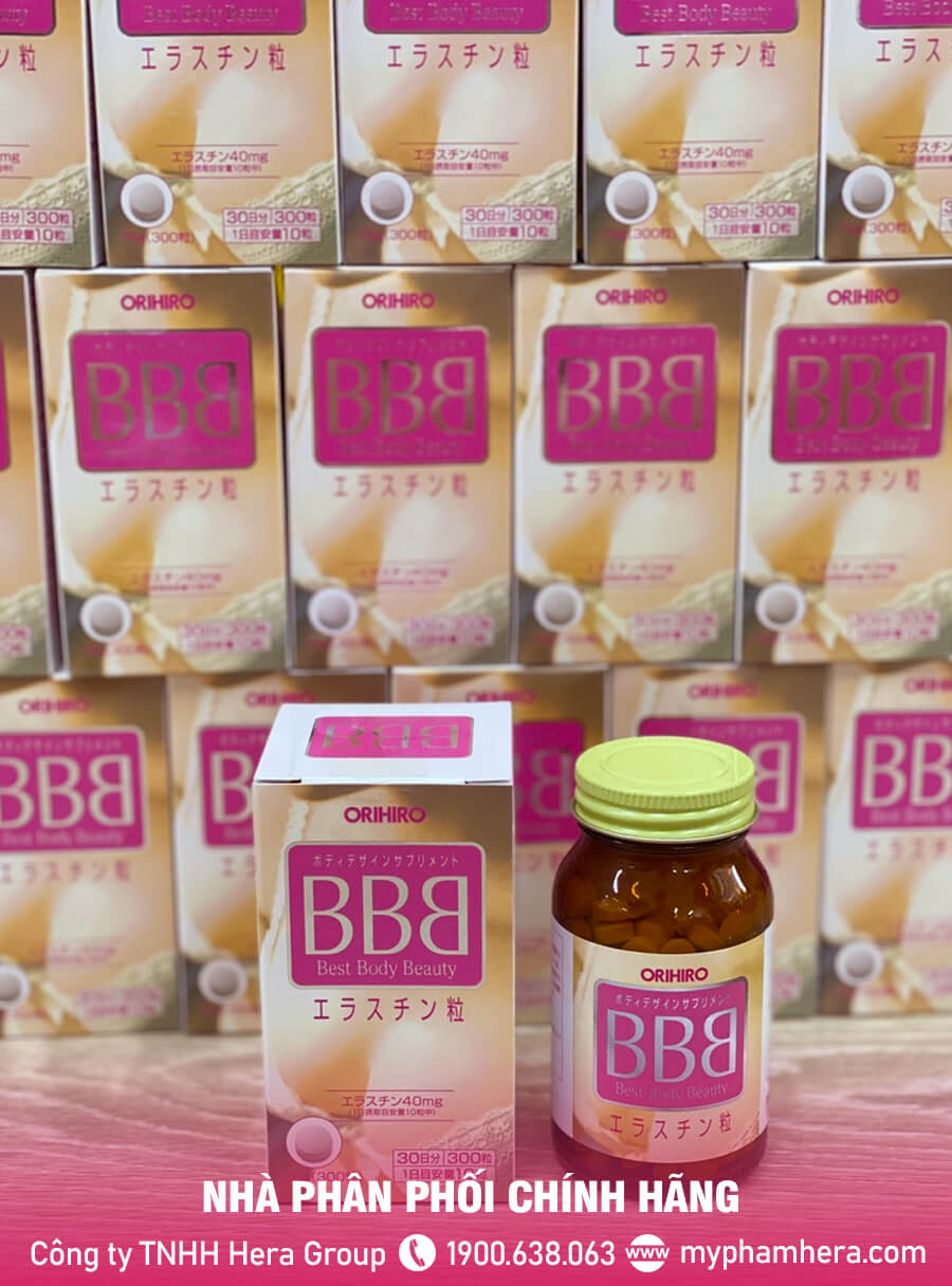 Viên uống nở ngực BBB Orihiro chính hãng myphamhera.com