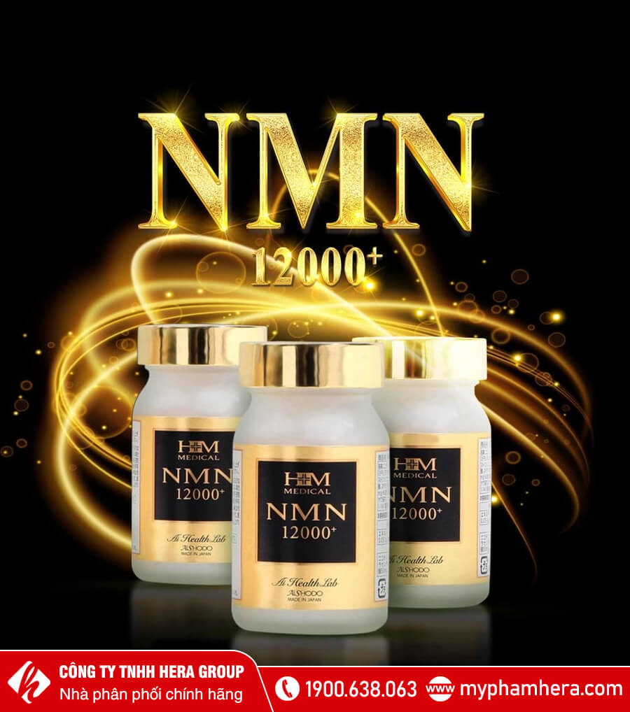 công dụng Viên uống NMN+ 12000 Ajshodo myphamhera.com