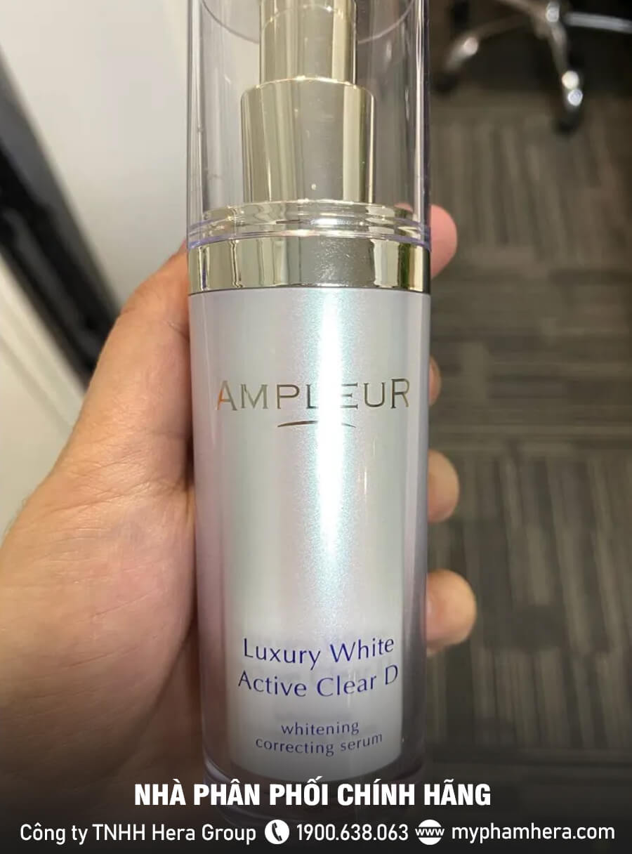 Serum trị nám Ampleur Luxury White Active Clear D chính hãng myphamhera.com