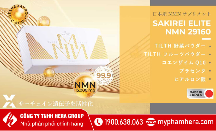 viên uống elite NMN 29160 Sakirei myphamhera.com