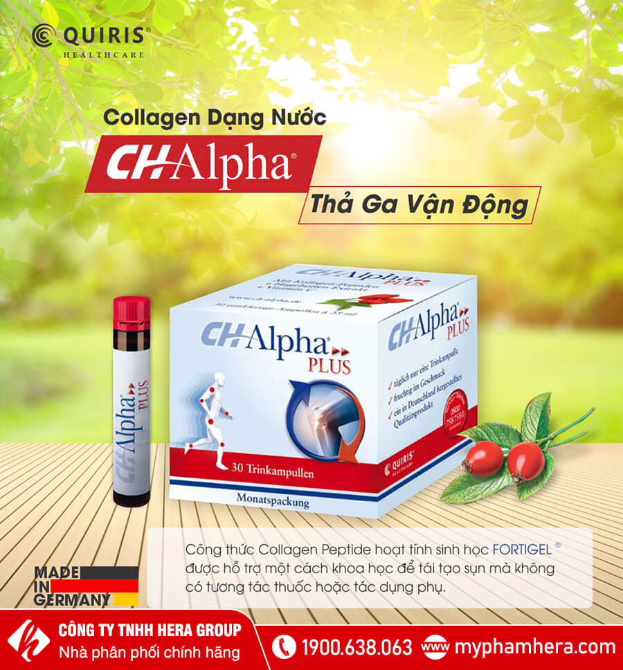 Nước uống Collagen Quiris CH Alpha Plus
