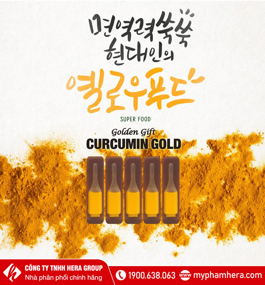 Tinh nghệ Nano Curcumin Gold Golden Gift myphamhera.com