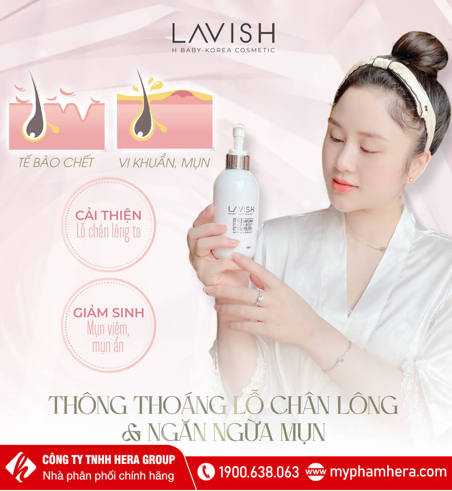 gel tẩy tế bào chết lavish myphamhera.com