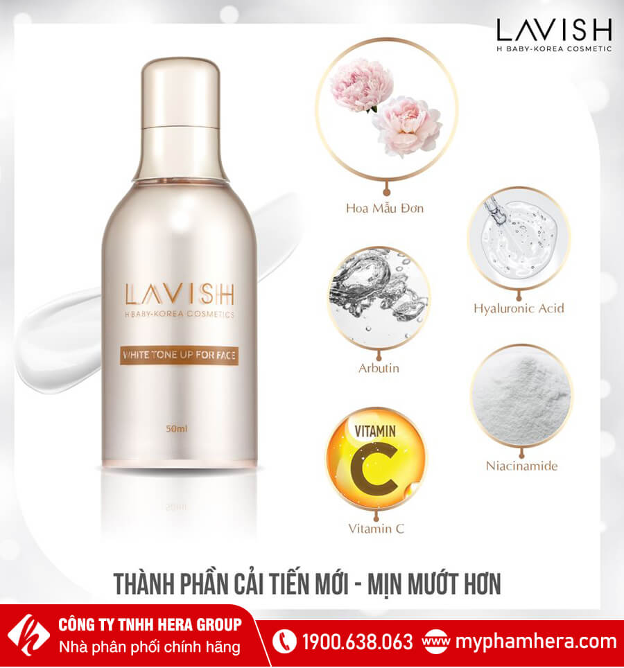 kem dưỡng trắng da lavish thay thế makeup myphamhera.com