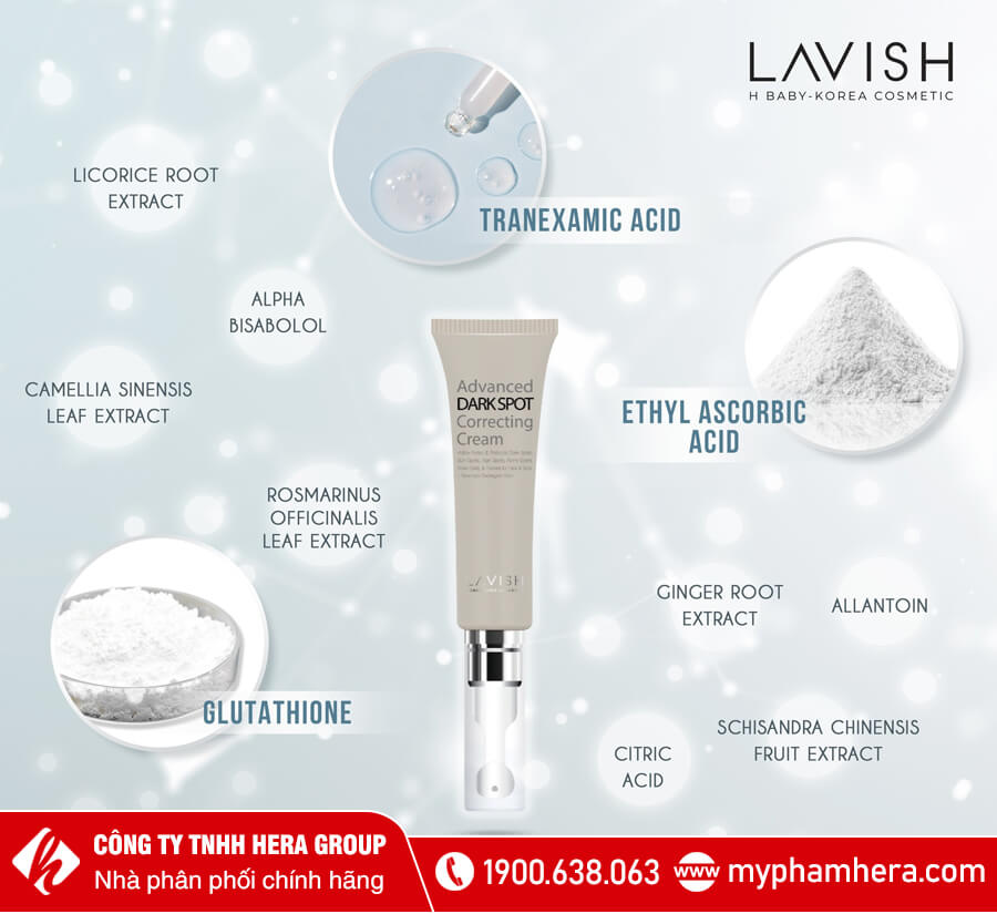 kem làm mờ thâm nám lavish myphamhera.com