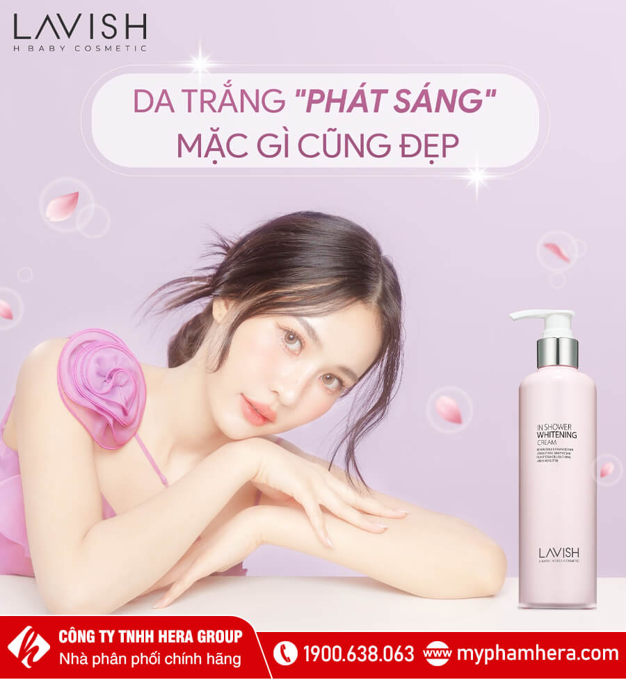 kem tắm trắng da chuyên sâu lavish myphamhera.com