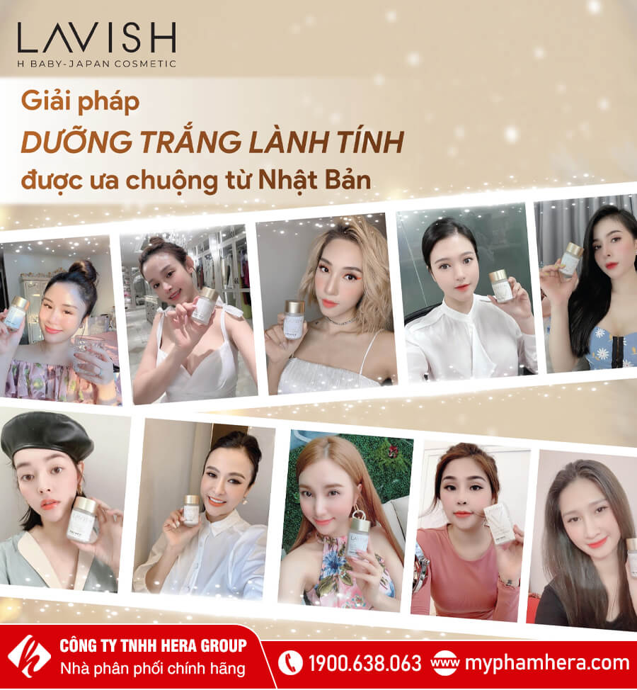viên uống nhật bản làm trắng da lavish myphamhera.com