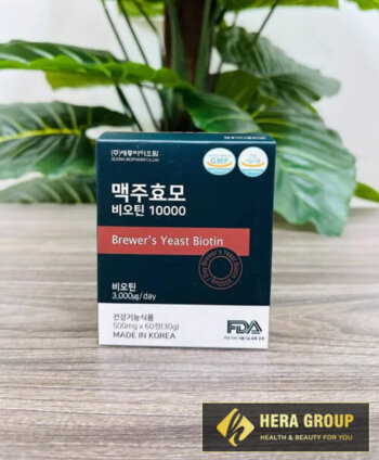 Viên uống mọc tóc Biotin Men Bia Khô