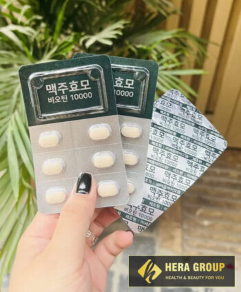 Viên uống mọc tóc Biotin Men Bia Khô