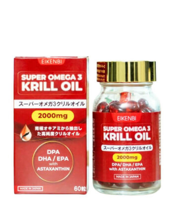 avatar Dầu nhuyễn thể Super Omega 3 Krill Oil (2000mg) Eikenbi
