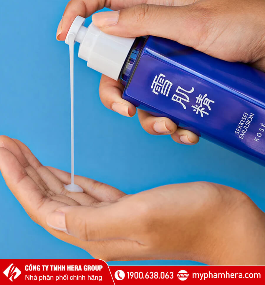Nhũ Tương Dưỡng Ẩm Trắng Da Kose Sekkisei Emulsion
