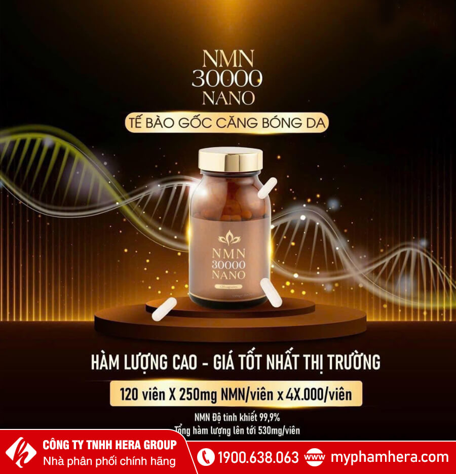Viên uống NMN 30000 Nano