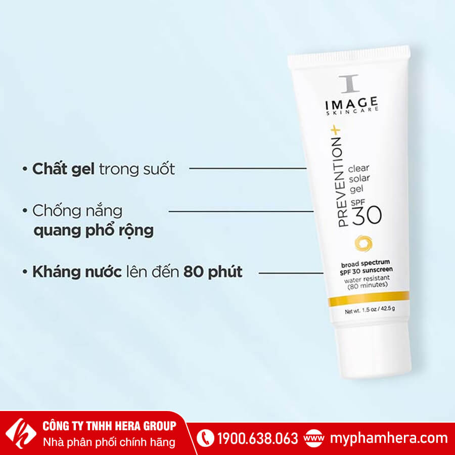 Gel Chống Nắng Cho Mọi Loại Da Image Skincare Prevention+ Clear Solar Gel Spf 30