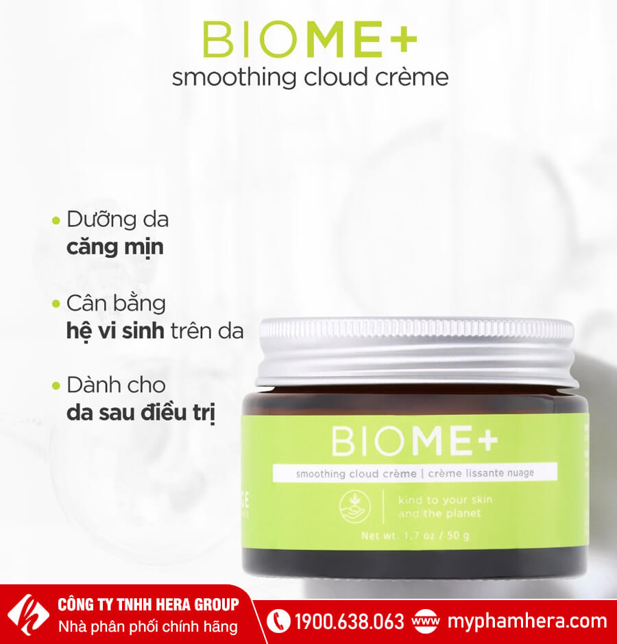 Kem Dưỡng Ẩm Image Skincare Image Biome+ Smoothing Cloud Creme