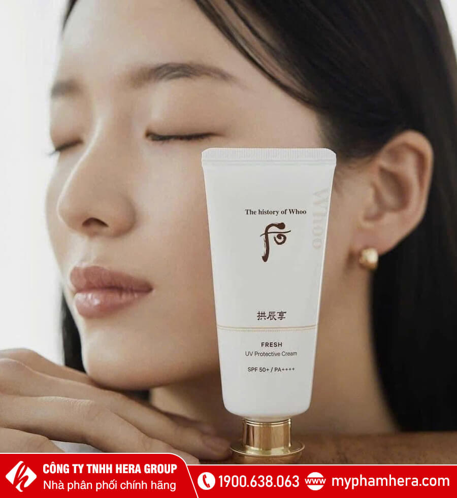 Kem Chống Nắng Hoàng Cung Whoo Fresh Sun Cream