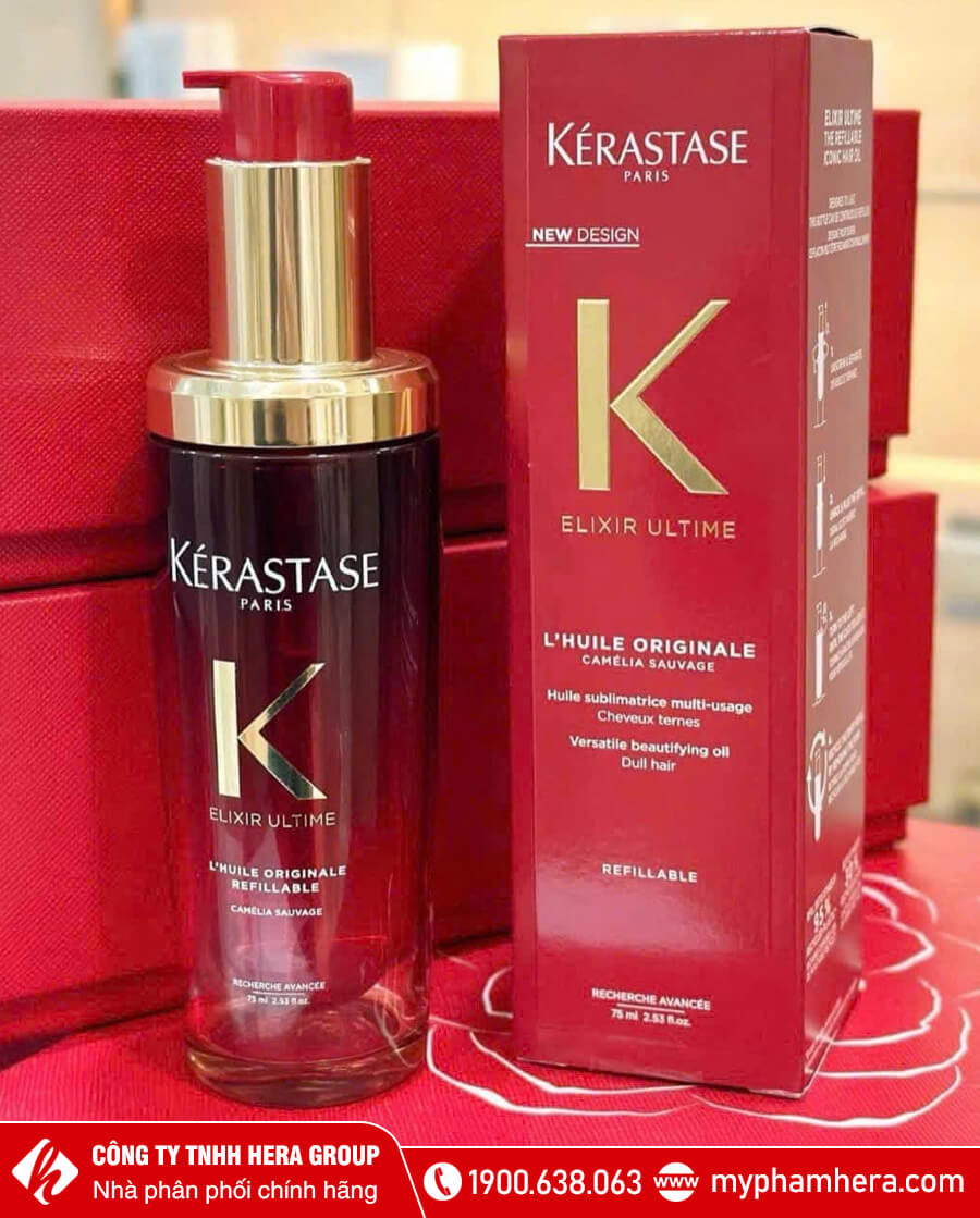 Tinh dầu dưỡng tóc Kérastase Elixir Ultime - Phiên bản Tết giới hạn