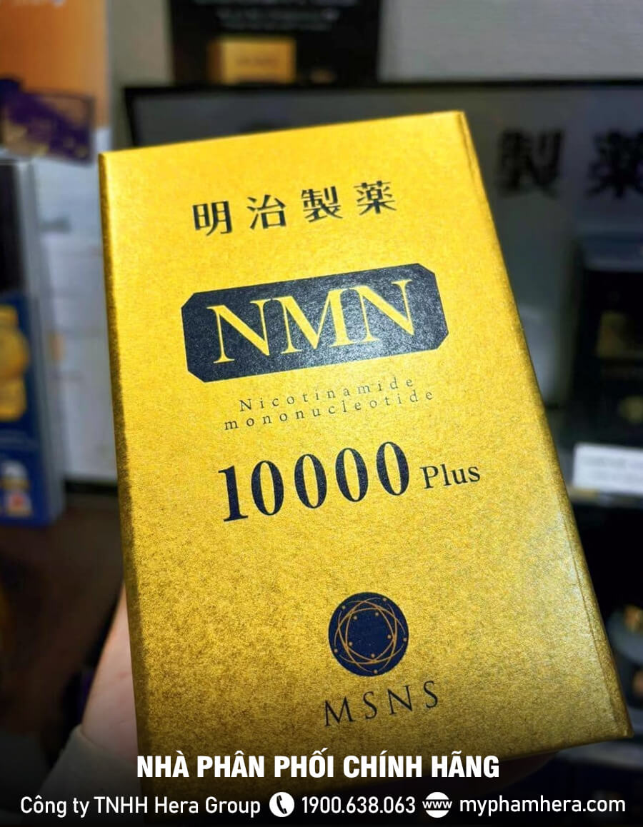 Viên uống NMN 10000 Plus Meiji Seika