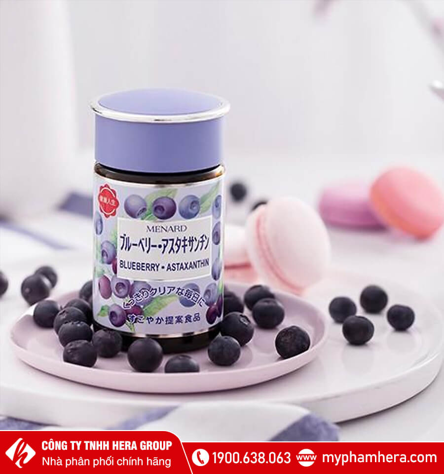Viên uống bổ mắt Blueberry Menard