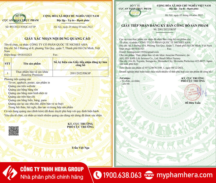 Viên uống Anserine Premium